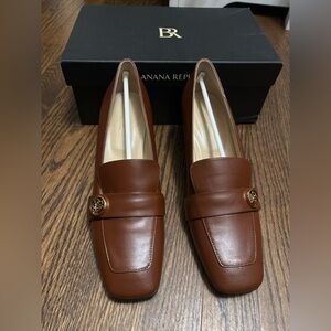 Banana Republic Brown Leather Heel Pumps